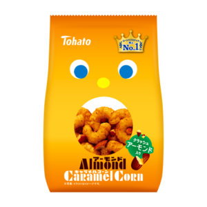 Tohato Tohato Caramel Corn Almond, 70g BB: 7/3/22