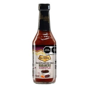 La Anita Salsa Habanero Con Chipotle, 120 ml