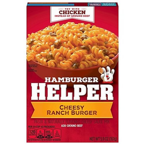 Hamburger Helper Cheesy Ranch, 167g Hamburger Helper Cheesy Ranch, 167g