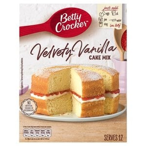 Betty Crocker Betty Crocker Samtiger Vanillekuchen-Mix, 425g