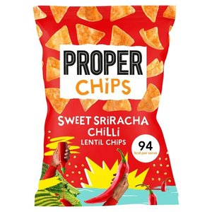 Proper Sweet Sriracha Chilli Lentil Chips, 85g