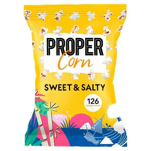 Propercorn Sweet & Salty Popcorn, 90g Propercorn Sweet & Salty Popcorn, 90g
