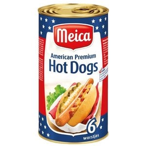 Meica Amerikanische Premium-Hotdogs, 250g