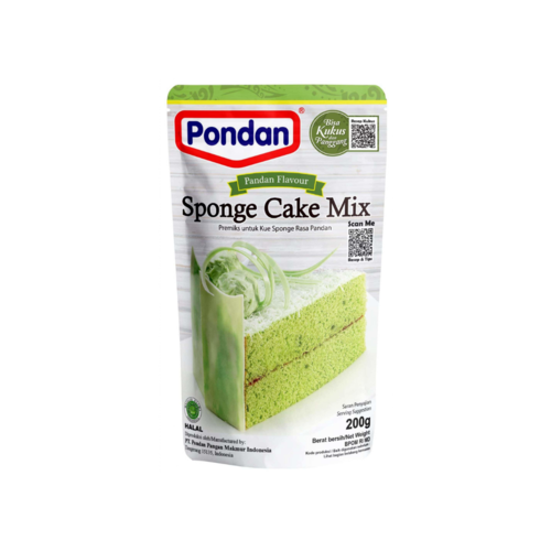 Sponge Cake Mix Pandan, 200g