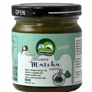 Nature's Charm Coconut Matcha Sauce, 200g