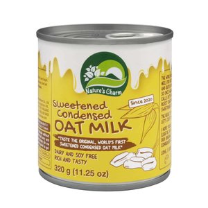 Nature's Charm Sweetened Condensed Oat Milk, 320g