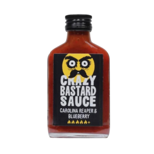 Crazy Bastard Sauce Carolina Reaper & Blaubeere, 100ml