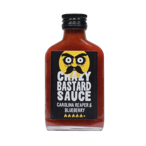 Crazy Bastard Sauce Carolina Reaper & Blaubeere, 100ml