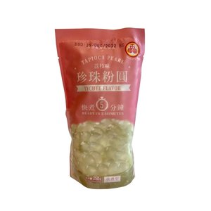 Wu Fu Yuan Wu Fu Yuan Tapioka-Perle Lychee Geschmack, 250g