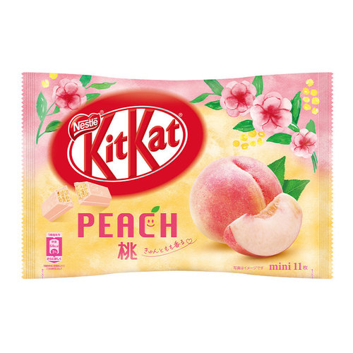 Nestle Kit Kat White Peach, 128g