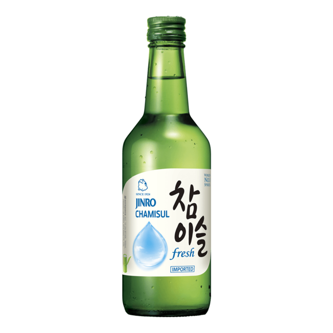 Jinro Soju Chamisul Fresh, 360ml Jinro Soju Chamisul Fresh, 360ml