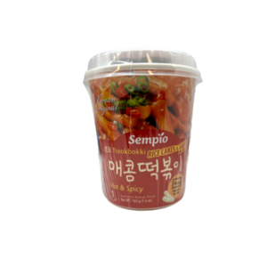 Sempio Instant Tteokbokki Hot & Spicy, 160g BBD 22-06-24