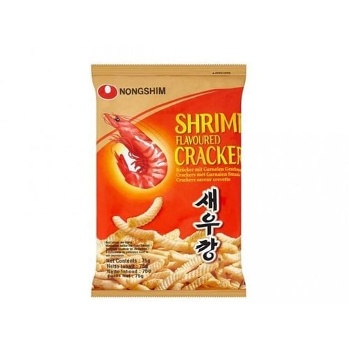 Nongshim Nongshim Shrimp Flavored Cracker, 75g