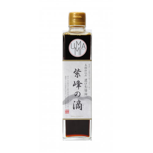 Unpasteurized Shiho No Shizuku Soy Sauce, 300ml