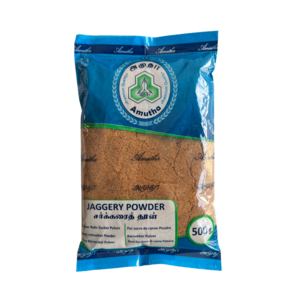 Amutha Amutha Jaggery-Pulver braun, 500g