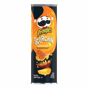 Pringles Pringles Scorchin Cheddar Mexico, 158g BBD: 7-3-24