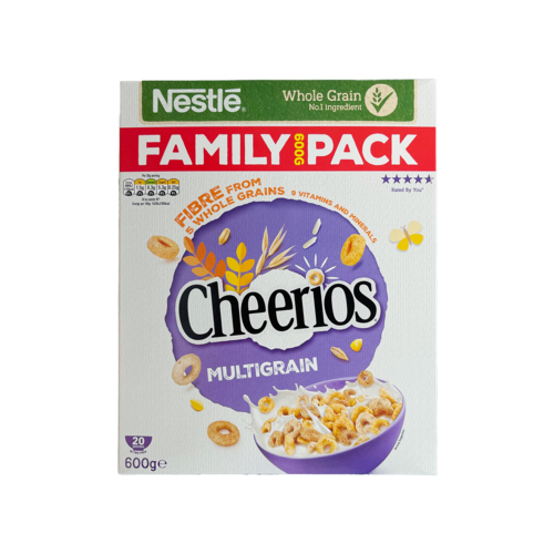 Nestle Cheerios Multigrain Family Pack, 600g