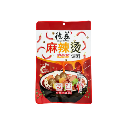 Dezhuang Mala Spicy Seasoning, 220g Dezhuang Mala Spicy Seasoning, 220g