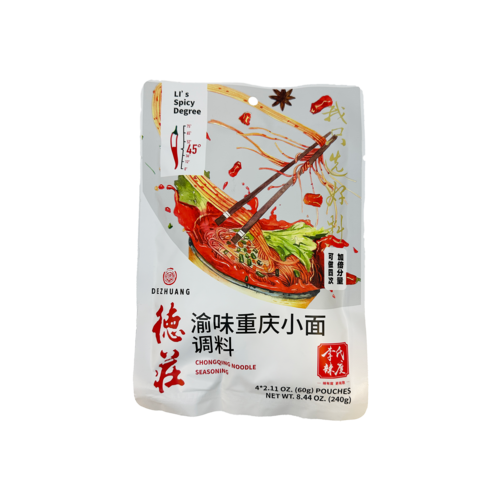 Dezhuang Chongqing Noodle Seasoning, 240g Dezhuang Chongqing Noodle Seasoning, 240g