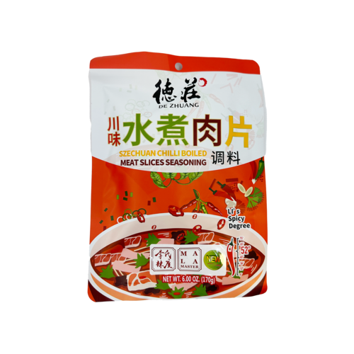 Dezhuang Szechuan Chilli Meat Seasoning, 170g Dezhuang Szechuan Chilli Meat Seasoning, 170g