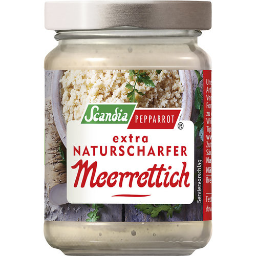 Scandia Horseradish Pure, 350g Best before: 28-5-23 Scandia Horseradish Pure, 350g Best before: 28-5-23