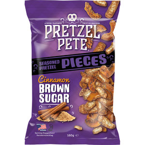 Pretzel Pete Pretzel Pete Zimt & Brauner Zucker Brezel, 160g