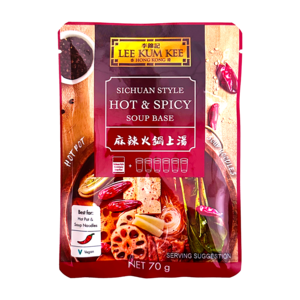 Lee Kum Kee Lee Kum Kee Hot Pot Base Sichuan Spicy, 70g