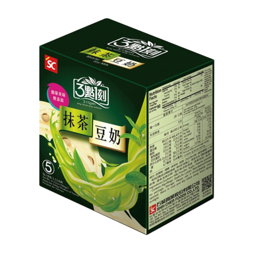 3:15PM Milk Tea Instant Matcha Soy Drink, 100g 3:15PM Milk Tea Instant Matcha Soy Drink, 100g