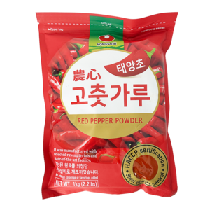 Nongshim Nongshim Red Pepper Powder (fine), 1kg