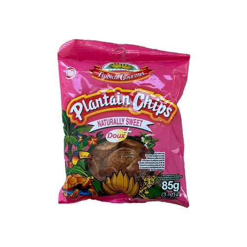Tropical Gourmet Plantain Chips Sweet, 85g
