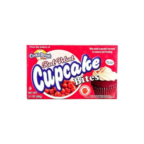 Cookie Dough Bites Red Velvet Cupcake, 88g Cookie Dough Bites Red Velvet Cupcake, 88g