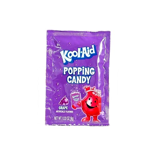 Kool Aid Kool-Aid Popping Candy Grape, 9g Kool Aid Kool-Aid Popping Candy Grape, 9g