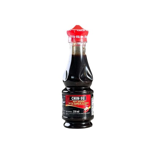 Chin-Su Soy Sauce Garlic & Chili, 250ml Chin-Su Soy Sauce Garlic & Chili, 250ml
