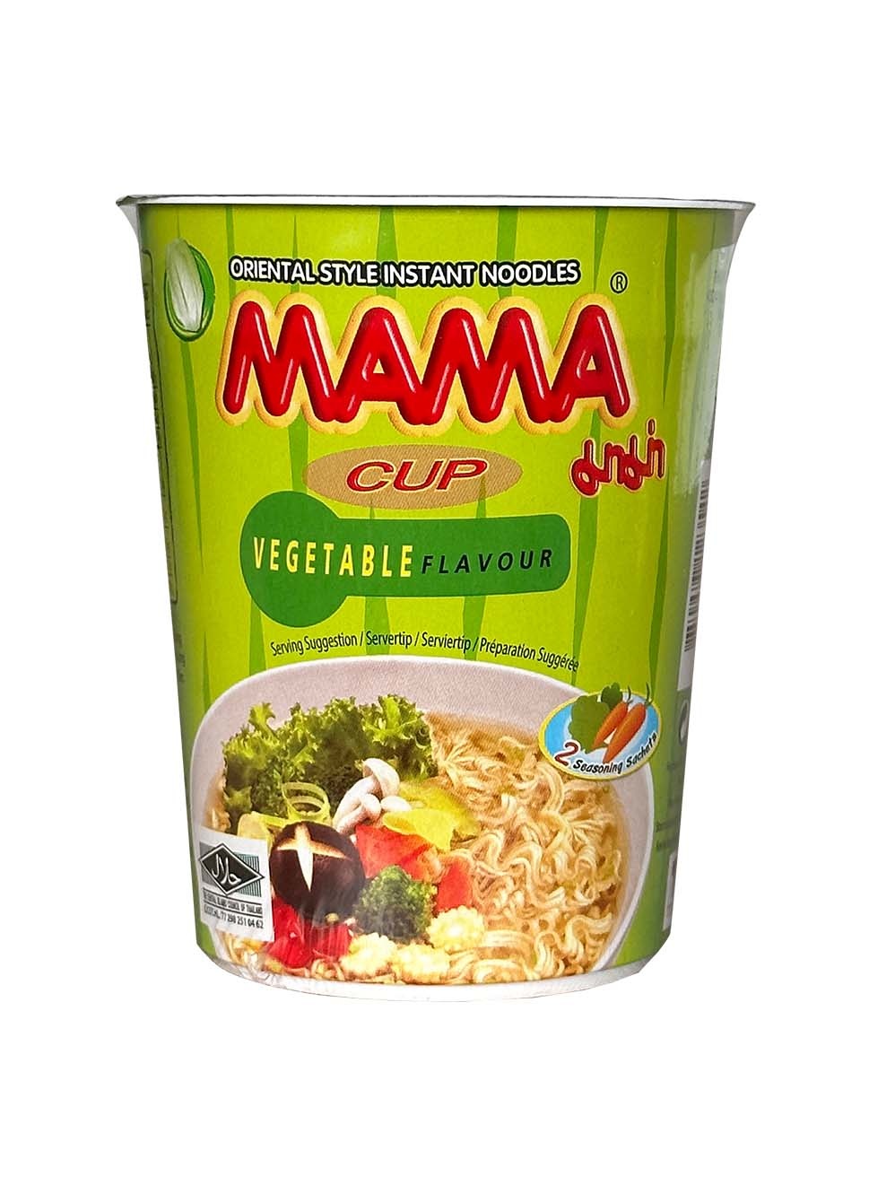 MAMA Vegetable Cup Noodles, 70g Tjin's Toko
