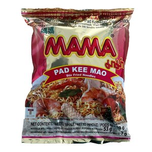 MAMA MAMA Pad Kee Mao Stir Fried Noodles, 60g