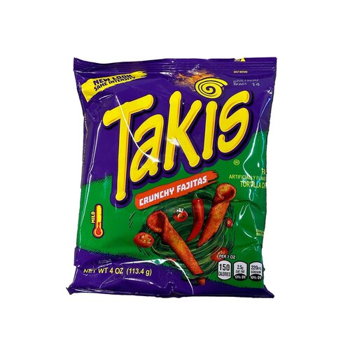 Barcel Takis Crunchy Fajitas, 113g Barcel Takis Crunchy Fajitas, 113g