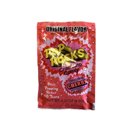 Pop Rocks Crackling Candy Cherry, 9.5g