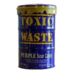 Toxic Waste Lila Saure Bonbons Trommel, 42g