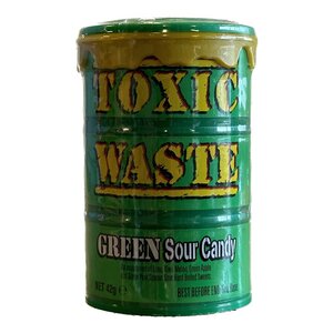 Toxic Waste Green Sour Candy Drum, 42g