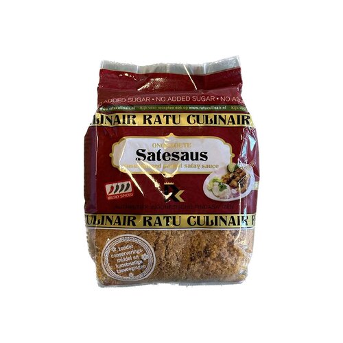 Ratu Culinair Satesaus Zonder Suiker, 400g