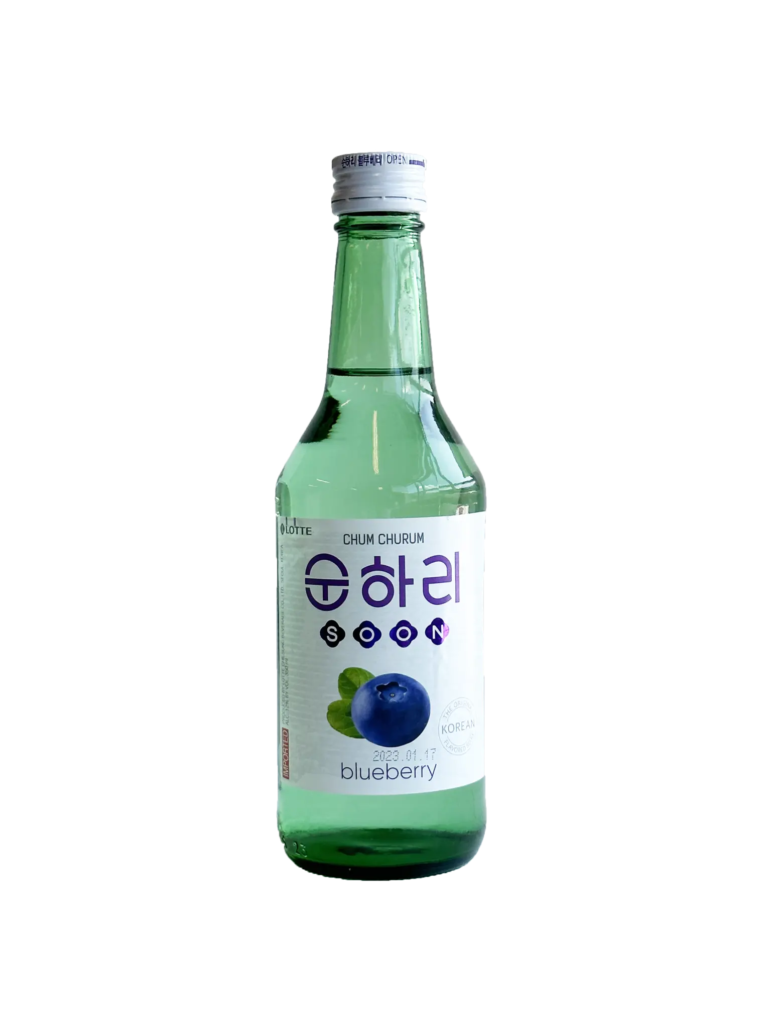 Lotte Chum Churum Blaubeer Soju, 350ml Lotte Chum Churum Blaubeer Soju, 350ml