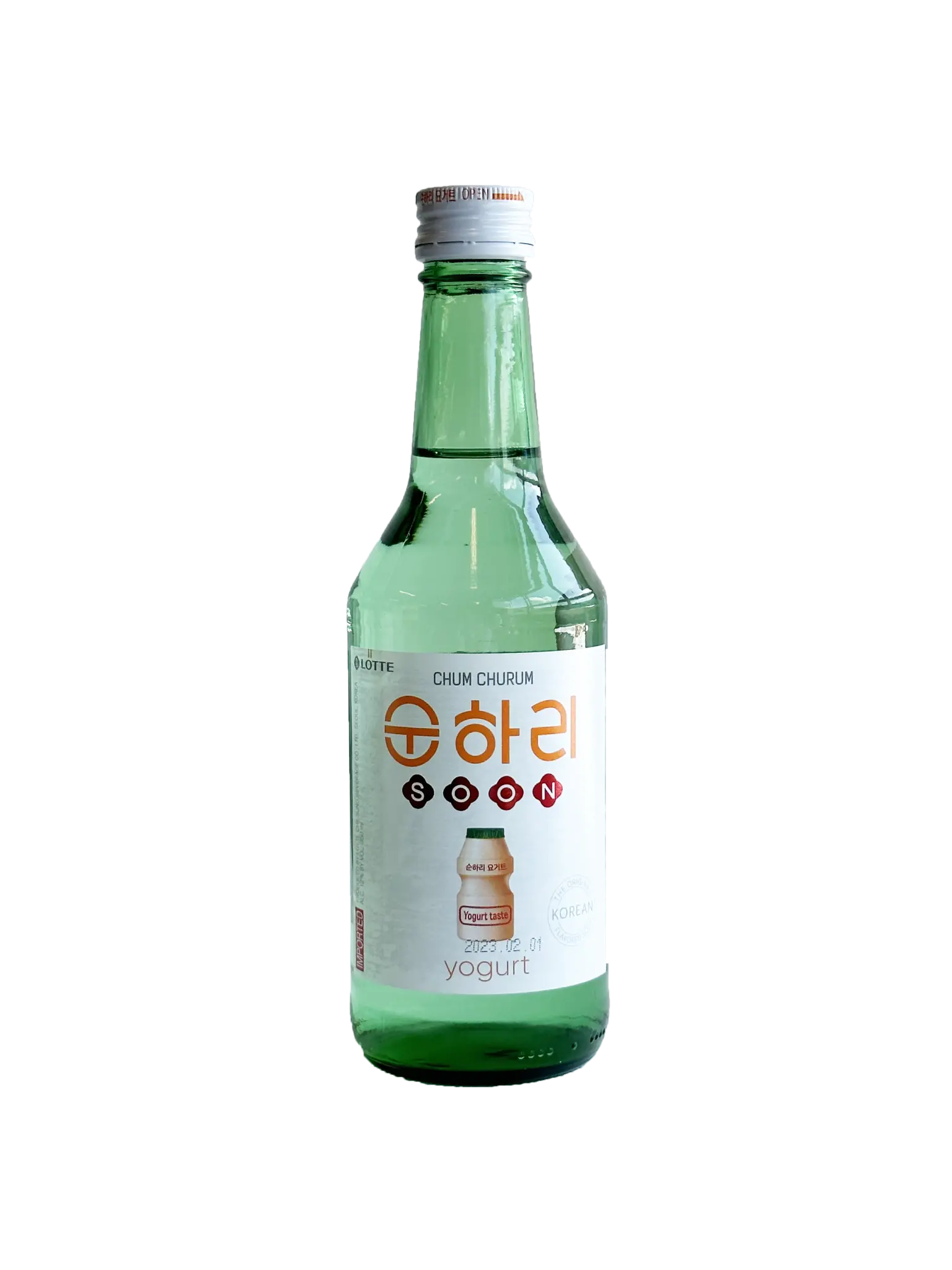 Lotte Chum Churum Apple Mango Soju, 350ml - Tjin's Toko, image size:1536x2048