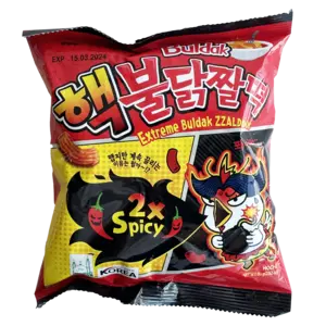 Samyang Samyang Extreme Buldak Zzaldduk 2x Scharf, 80g