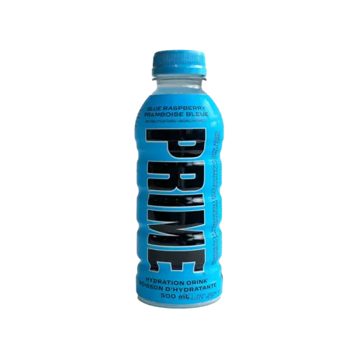 Prime Blue Raspberry Hydration Drink, 500ml BBD: 19-3-24