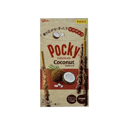 Glico Glico Pocky Chocolate Coconut, 44g Glico Glico Pocky Chocolate Coconut, 44g