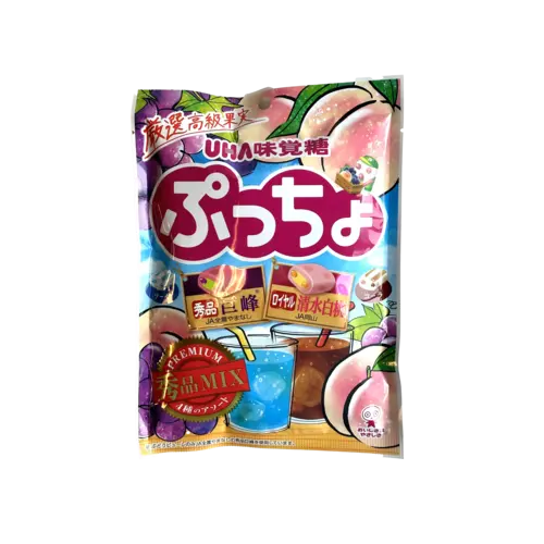 Puccho Chewy Candy 4 Flavour Mix, 83g Puccho Chewy Candy 4 Flavour Mix, 83g