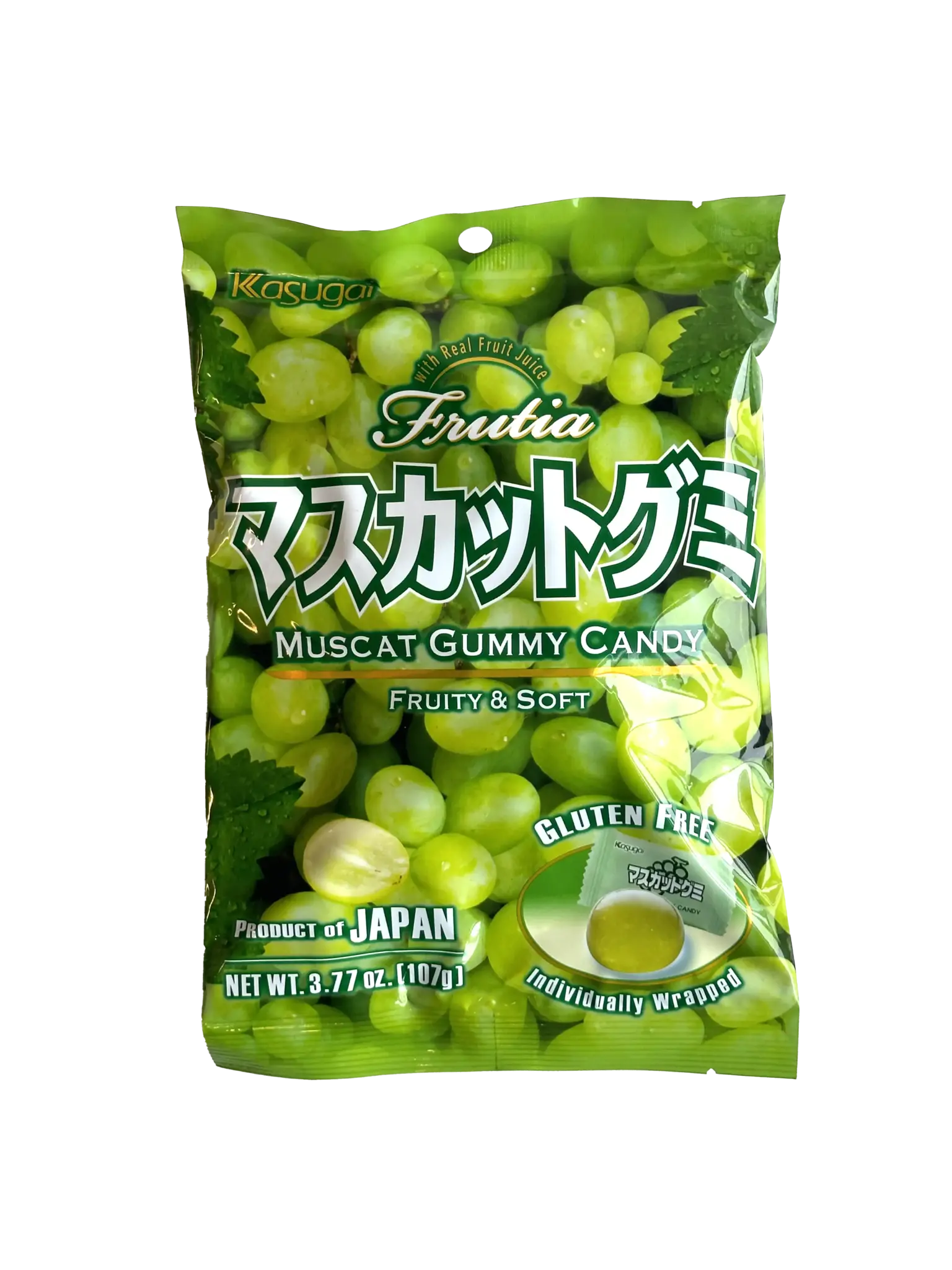 Kasugai Muscat Gummy Candy, 107g - Tjin's Toko