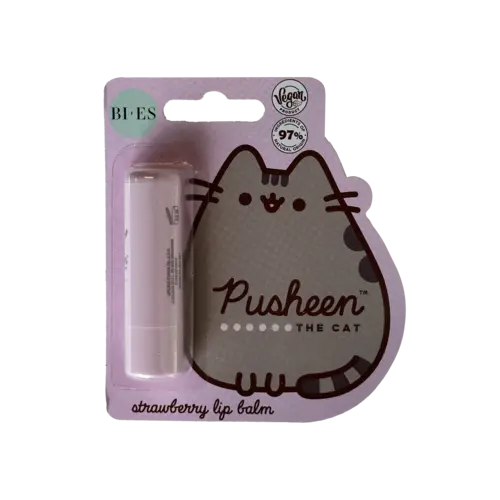 BIES BIES Pusheen Strawberry Lip Balm