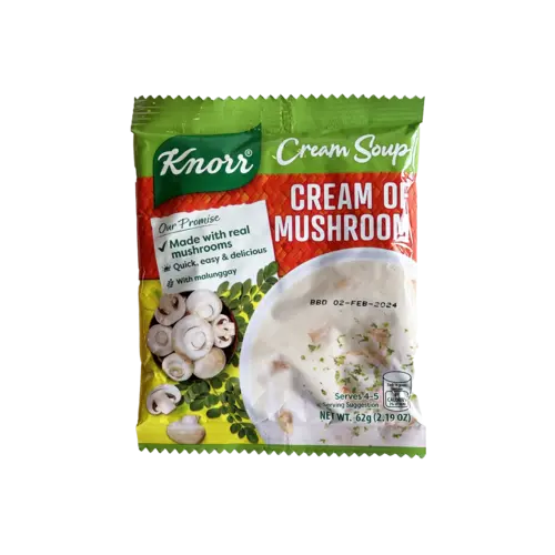 Knorr Knorr Crème Van Champignonsoep, 62g Knorr Knorr Crème Van Champignonsoep, 62g