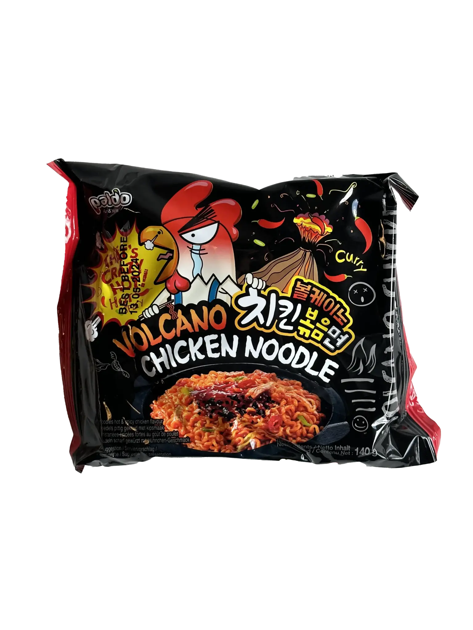 Paldo Instant Volcano Chicken Noodles 140g Tjins Toko